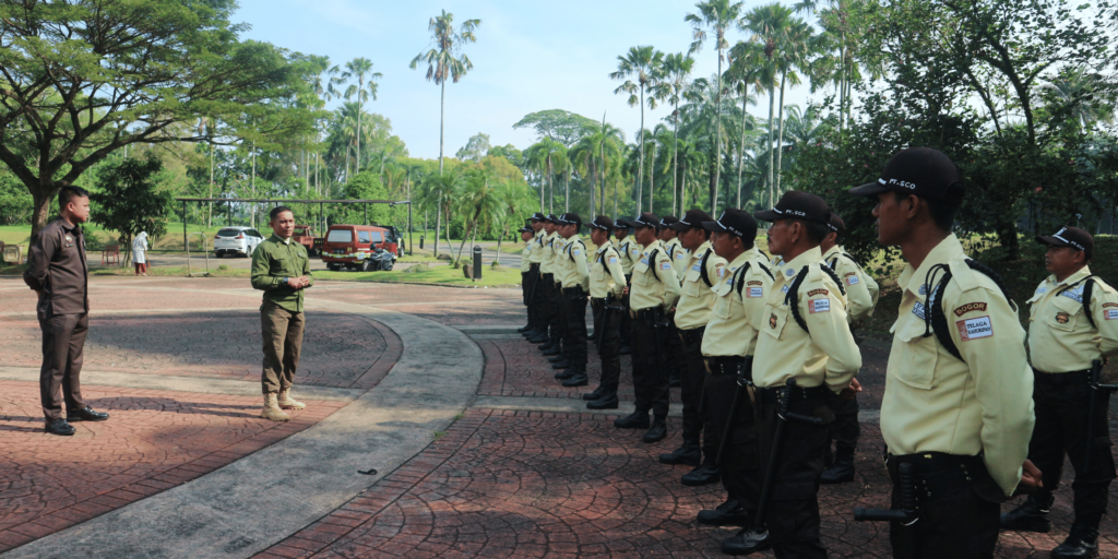 Kumpulan Tenaga Keamanan diberikan Pelatihan